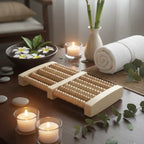 Wooden Roller Foot Massager - Pain & Stress Relief (FREE DELIVERY)