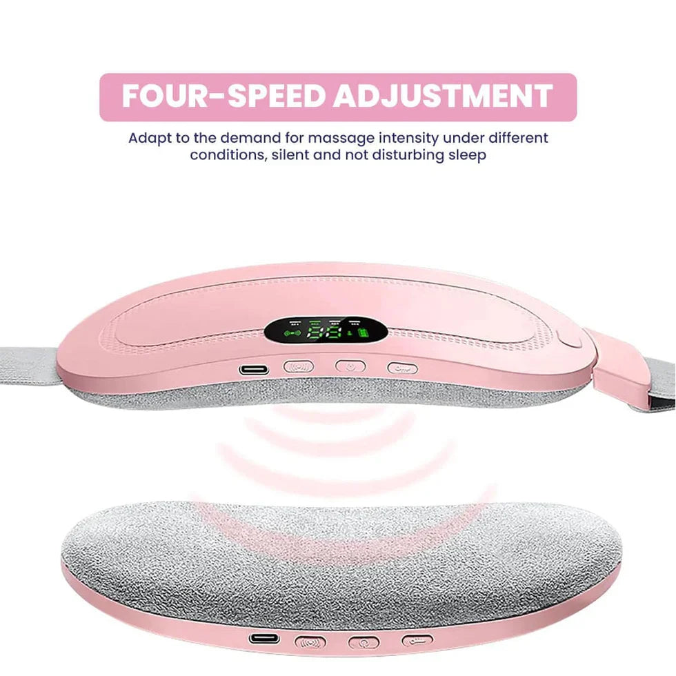 Adjustable Heating & Massage Belt for Menstrual Pain Relief