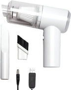 (Free home delivery) Rechargeable Portable Car Vacuum Cleaner with LED light