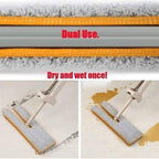 Double Sided Lazy Mop With Self-Wringing Ability