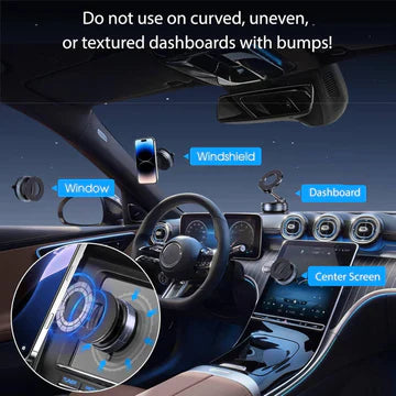 360° Magnetic Car Phone Holder – Strong Grip Mount (Free Delivery)