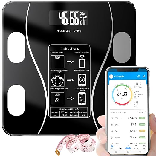 (Free Delivery) Smart Body Composition Scale ⚖️📱