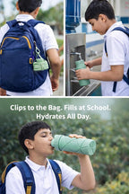(Free Delivery) Foldable Silicone Water Bottle 600ML