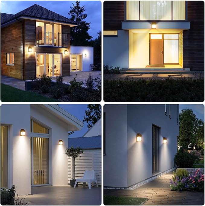 (Free Delivery) Outdoor Solar Wall Lights