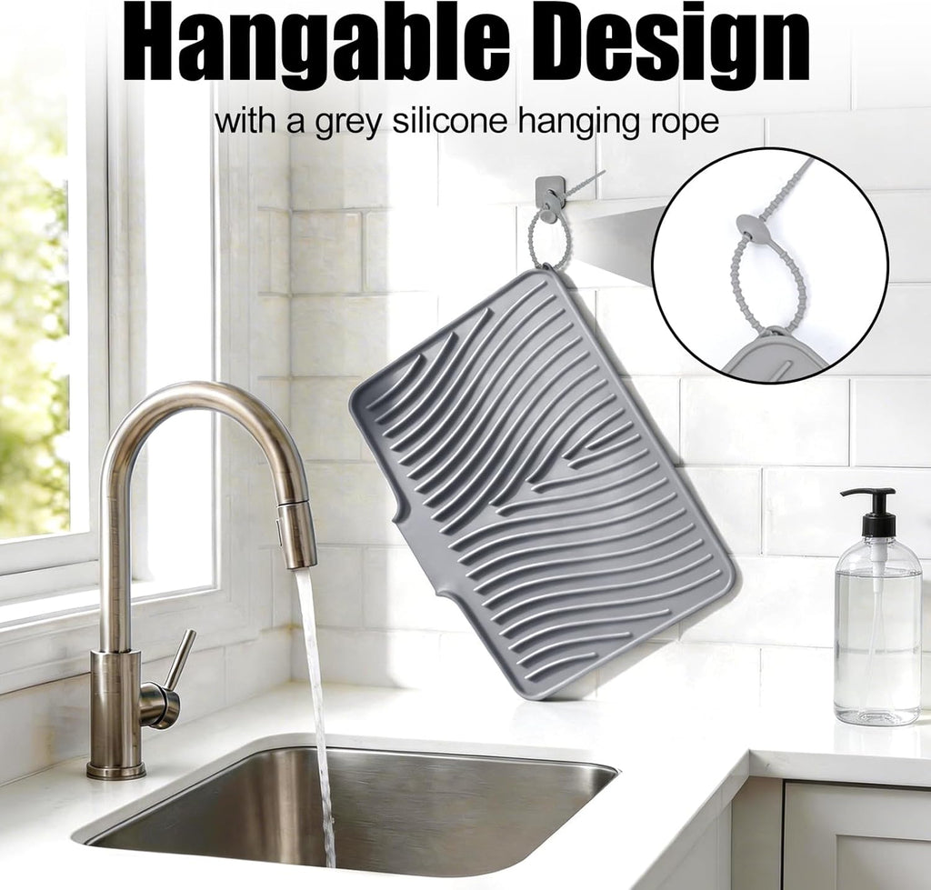 Silicone Drain Mat for Kitchen (FREE SHIPPING)