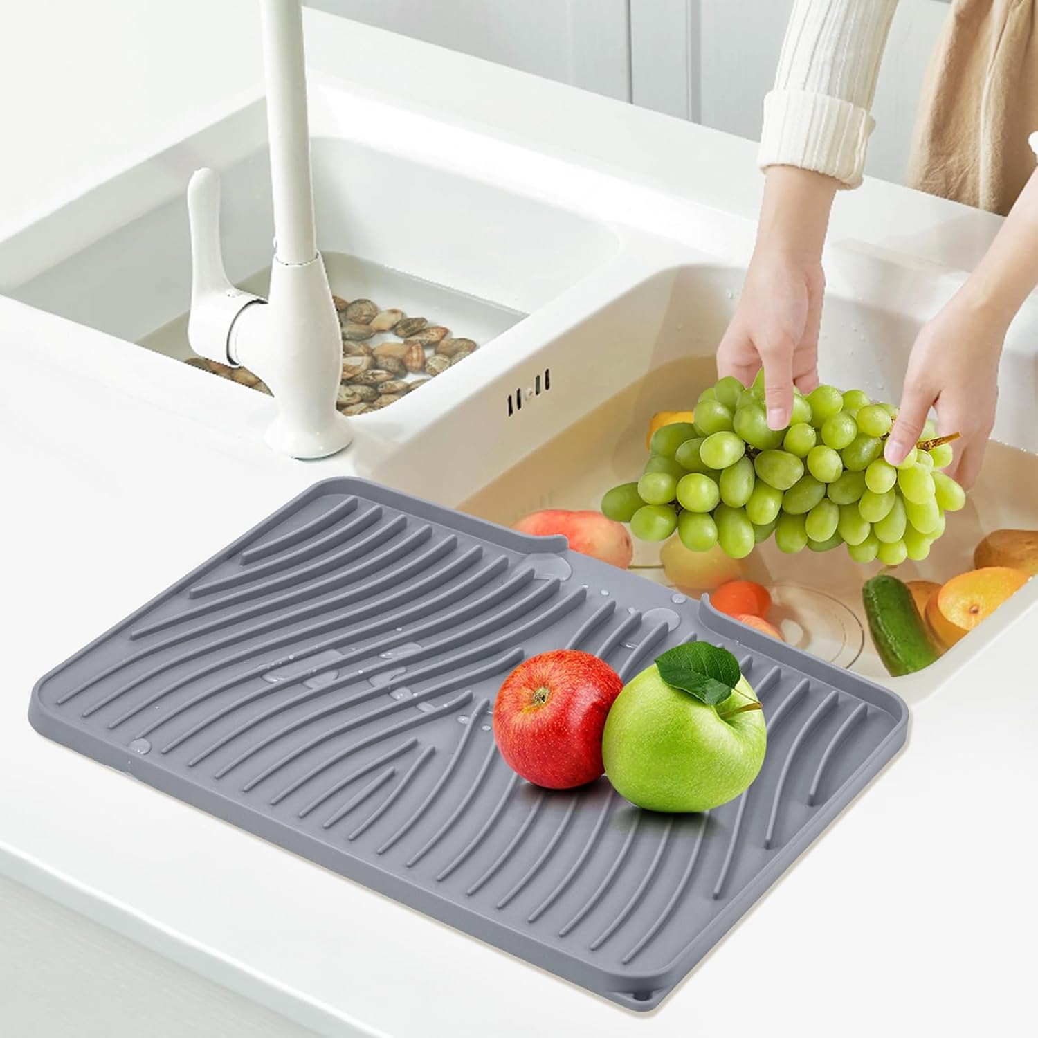 Silicone Drain Mat for Kitchen (FREE SHIPPING)