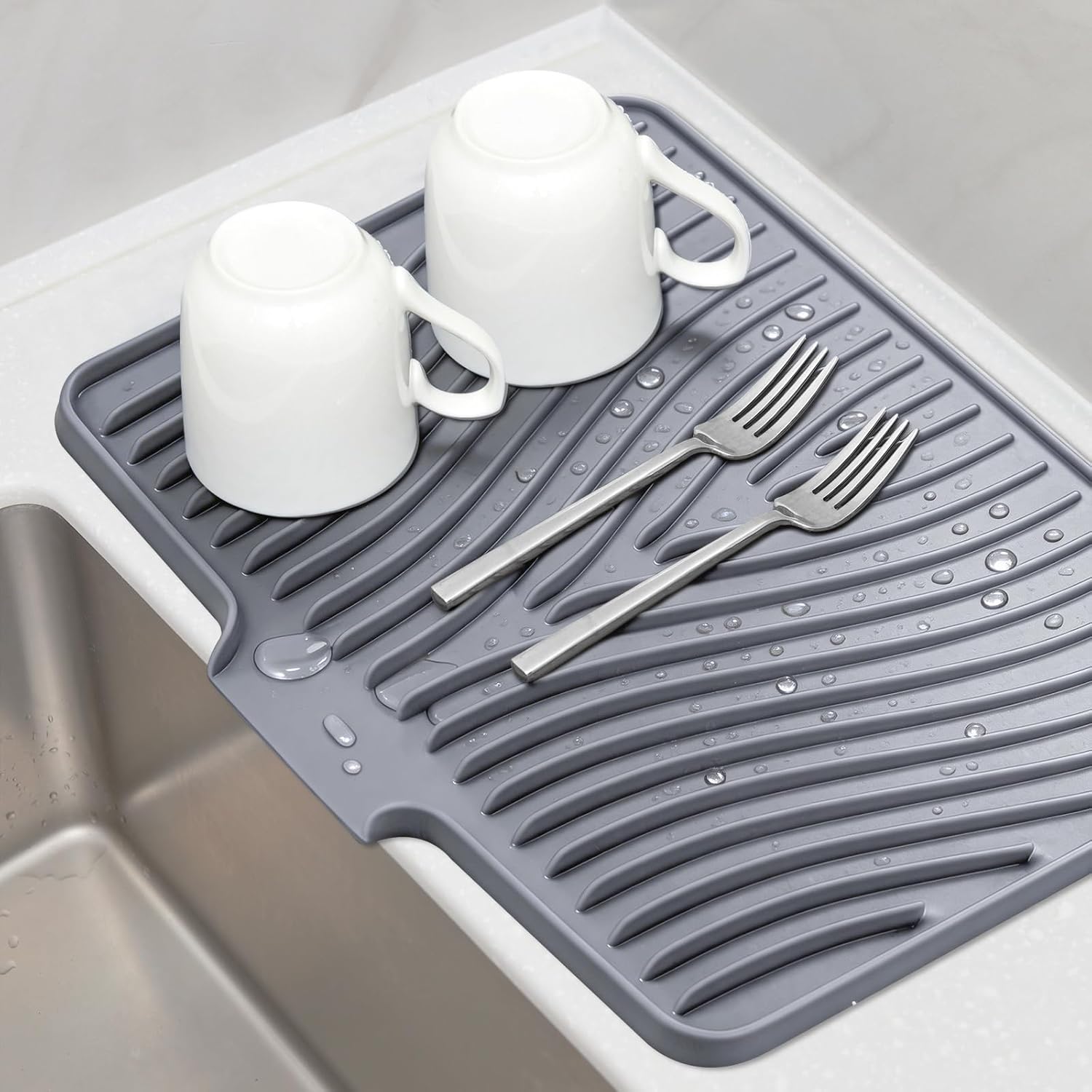 Silicone Drain Mat for Kitchen (FREE SHIPPING)