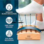 Wooden Roller Foot Massager - Pain & Stress Relief (FREE DELIVERY)