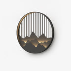 Elegant Arabic Calligraphy Wall Piece – Grey Wood Grain