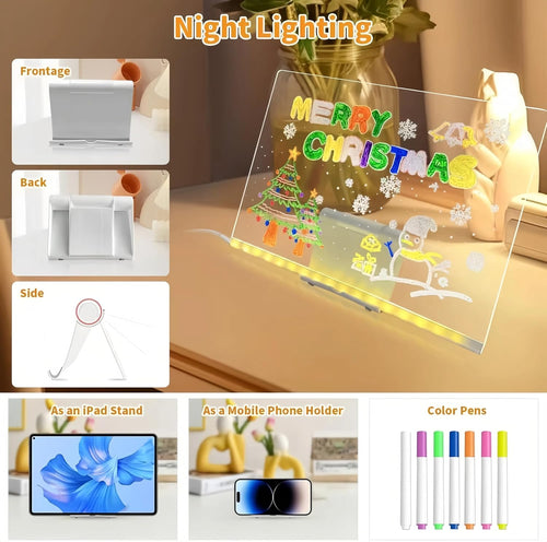 (Free Delivery) LED Light-Up Drawing Board