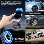 360° Magnetic Car Phone Holder – Strong Grip Mount (Free Delivery)
