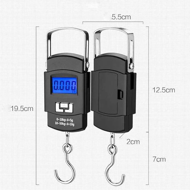Portable Electronic Weight Scale (50 kg Capacity)