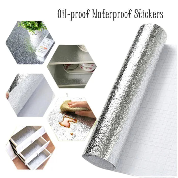 Aluminium Foil Sheet Kitchen Waterproof Self-Adhesive