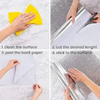 Aluminium Foil Sheet Kitchen Waterproof Self-Adhesive