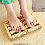 Wooden Roller Foot Massager - Pain & Stress Relief (FREE DELIVERY)