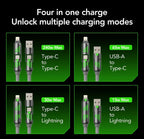 Multi Charging Cable 4-in-1 USB Charging Cable fast charging