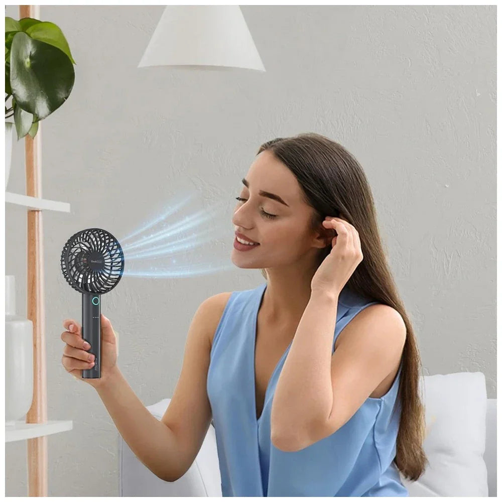 Rechargeable Mini Handheld Portable Fan